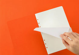 PLOTTER Plain Memo Pad (80 Sheets) - A5 Size