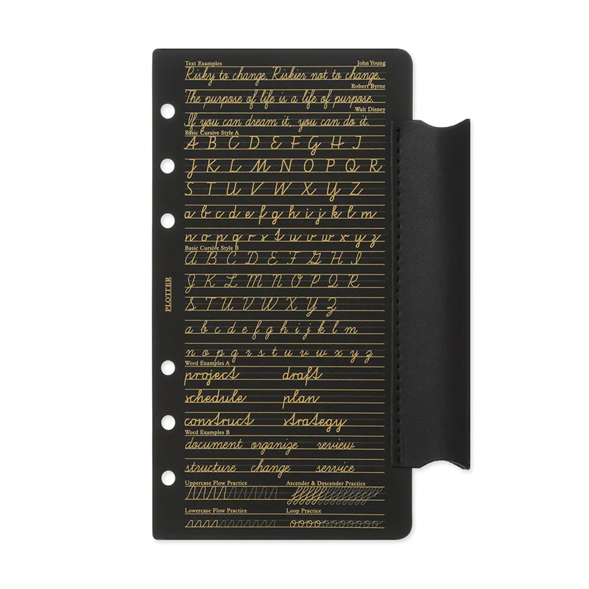 PLOTTER Leather Penholder with Lifter - Bible Size