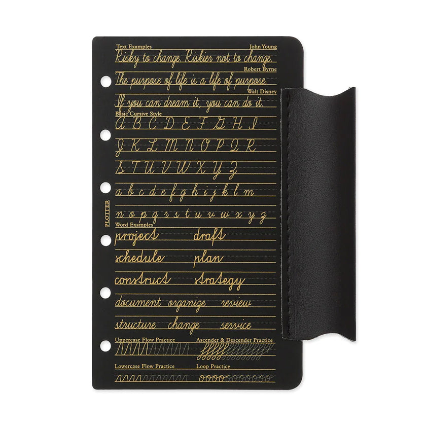 PLOTTER Leather Penholder with Lifter - Mini Size