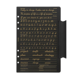 PLOTTER Leather Penholder with Lifter - A5 Size