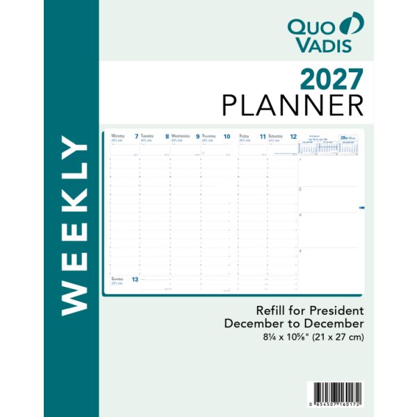 Quo Vadis 2027 President Refill