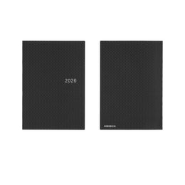 Hobonichi Techo 2026 HON A5 Paper Series: Black and Gingham