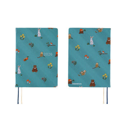 Hobonichi Techo 2026 HON A6 - Bow & Tie In the Forest