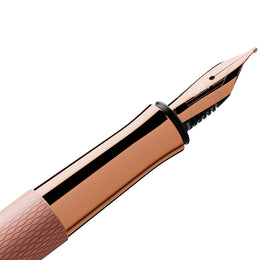 Graf Von Faber Castell Guilloche Fountain Pen - Rose Blush