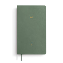 LEUCHTTURM1917 2027 Quarterly Daily Planner (Pack of 4) - Shades of Green