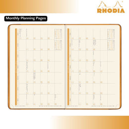 RHODIA 2027 Weekly Webplanner 6x9 - Orange