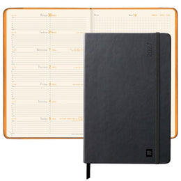 RHODIA 2027 Weekly Webplanner 6x9 - Black