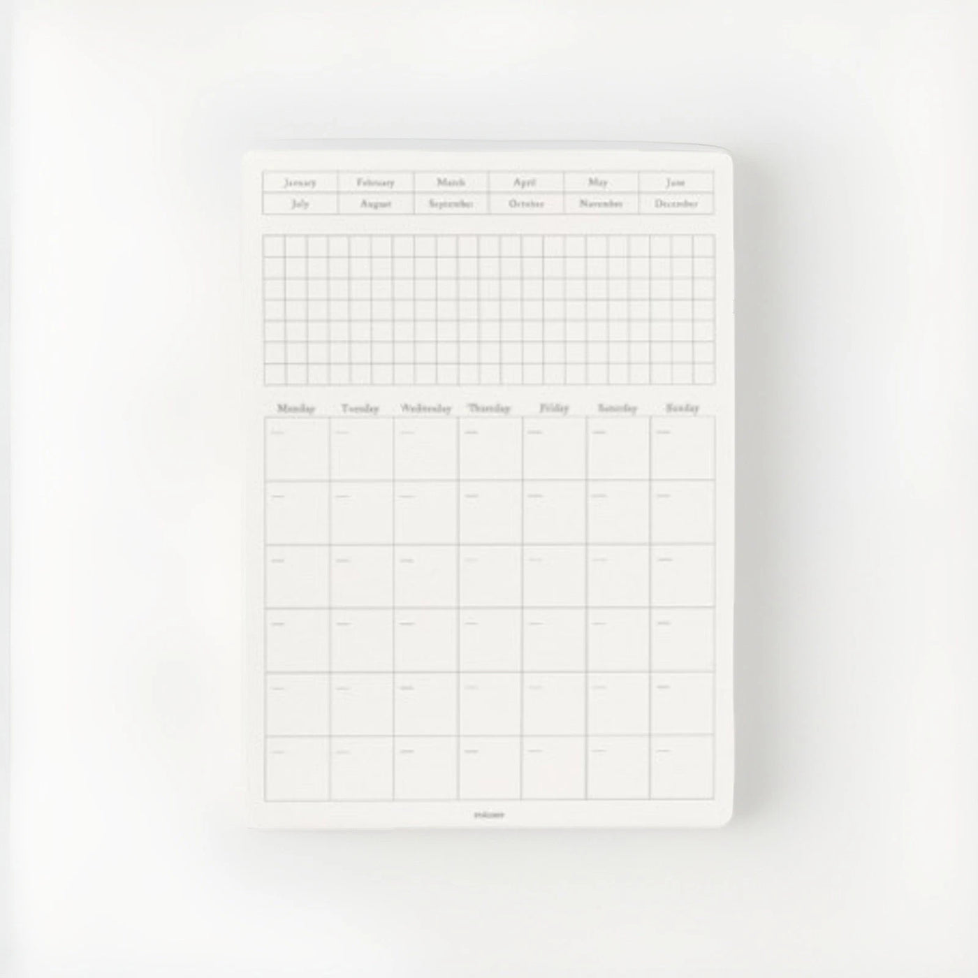 Stalogy 024 Editor's Series Removable Seal Calendar Blank S
