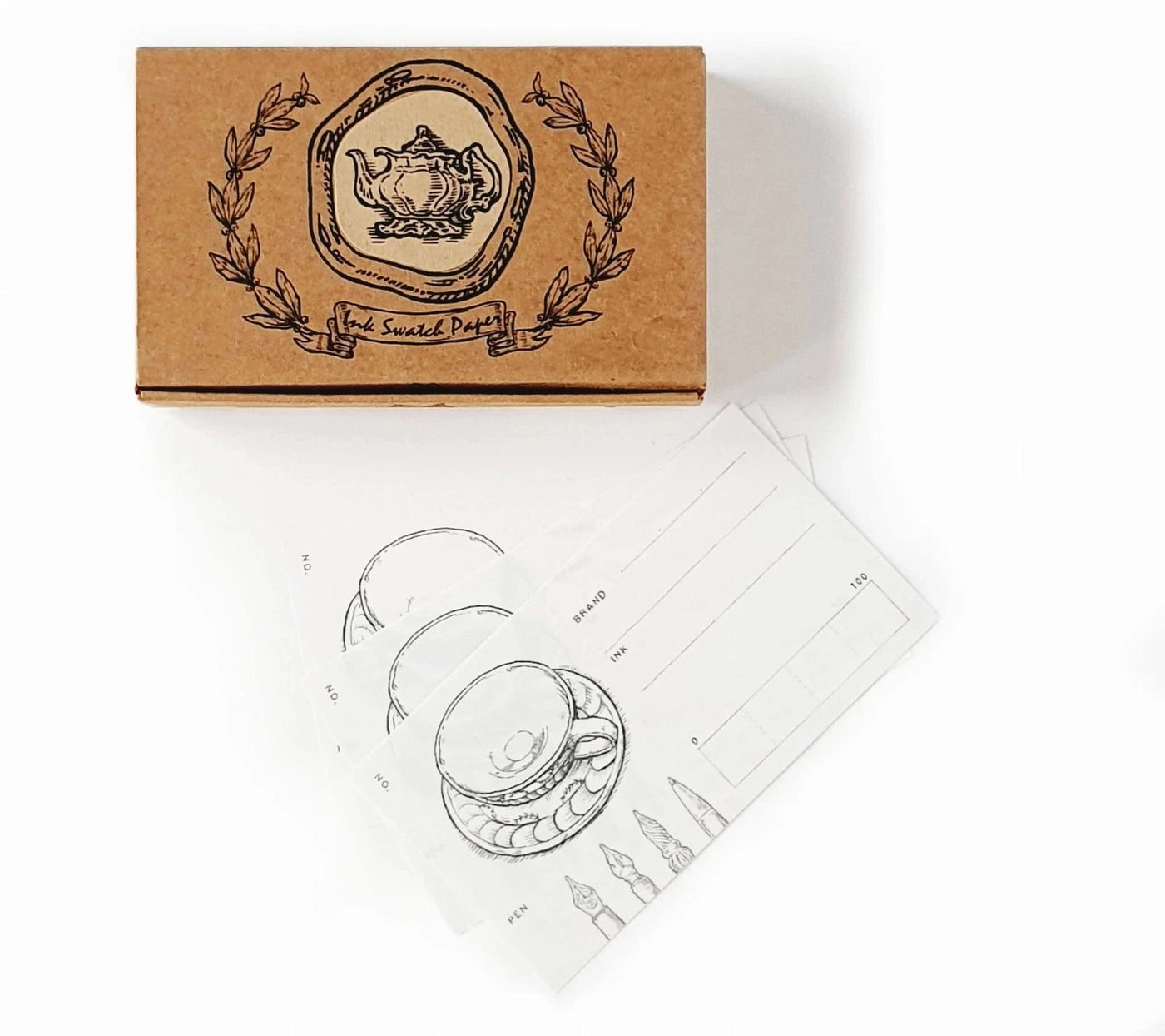 Dominant Industry Ink Swatch Paper - Ink Tea Time