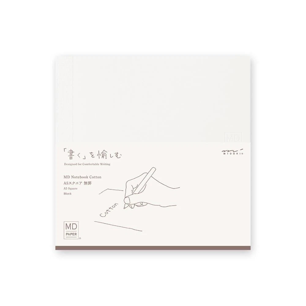 MD Notebook A5 Square Cotton Blank