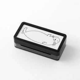 Midori Paintable Stamp Pre-Inked Half Size Seal