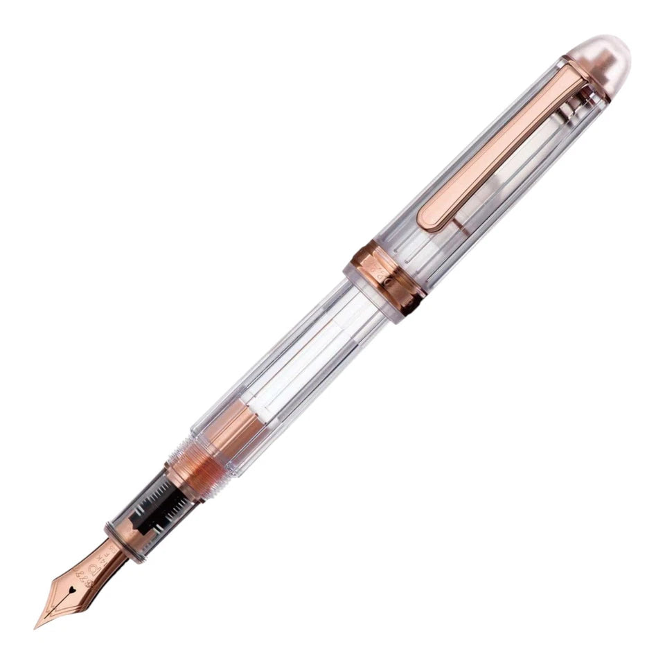 Platinum #3776 Century Nice with Rose Gold Trim