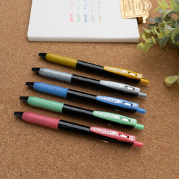 Sarasa Clip Decoshine Gel Pens (0.5mm) - 5 Color Set