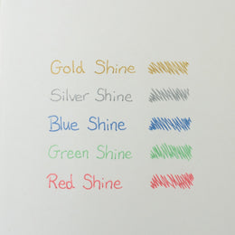 Sarasa Clip Decoshine Gel Pens (0.5mm) - 5 Color Set
