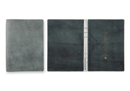 PLOTTER Shiranami 6-Ring Leather Binder Mini