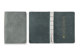 PLOTTER Shiranami 6-Ring Leather Binder Mini