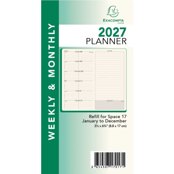 Exacompta 2027 Space 17 Refill