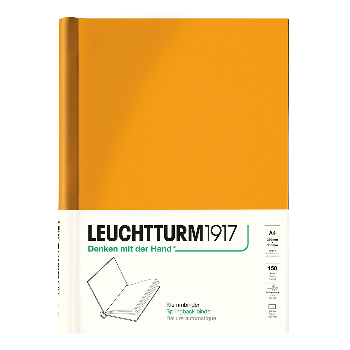 LEUCHTTURM1917 Springback Binder Peka (A4) - Rising Sun