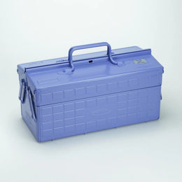 Toyo- Steel Toolbox with Cantilever Lid ST-350 - Lilac