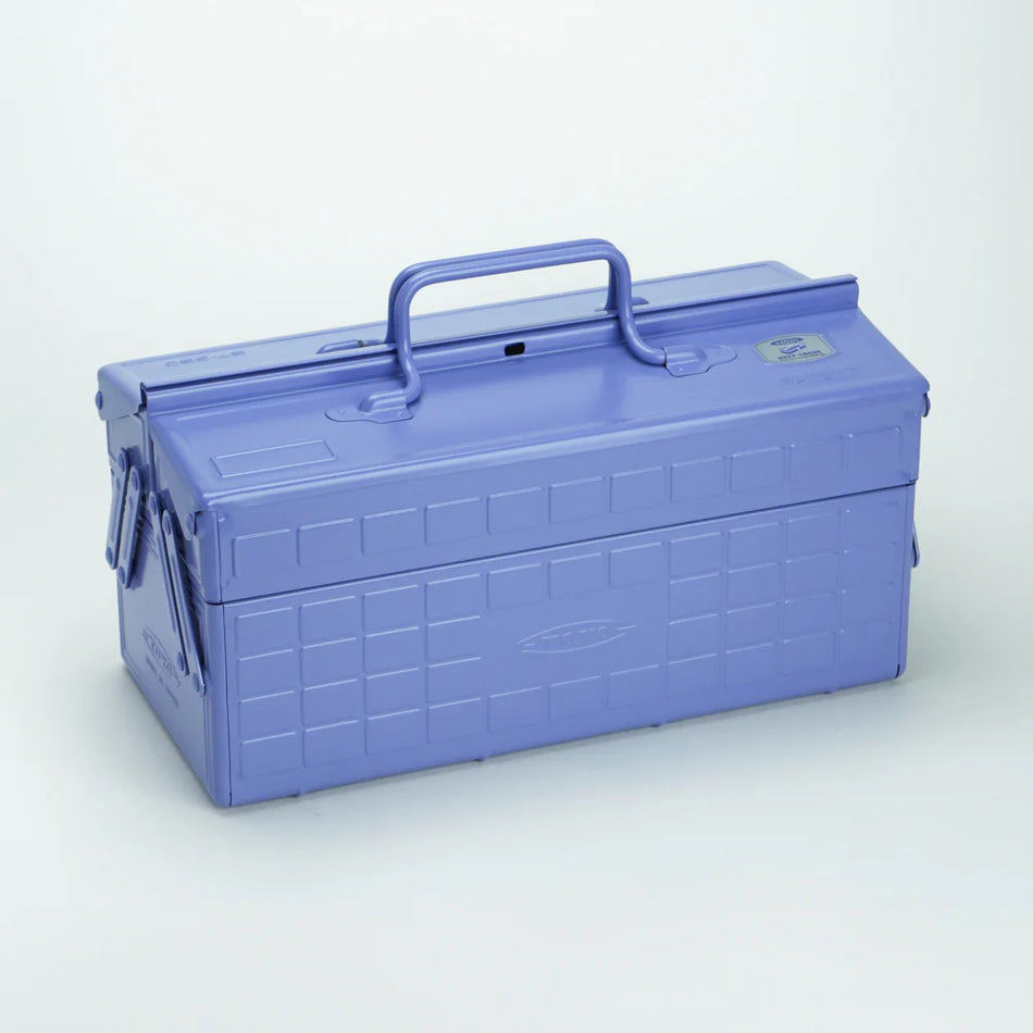 Toyo- Steel Toolbox with Cantilever Lid ST-350 - Lilac