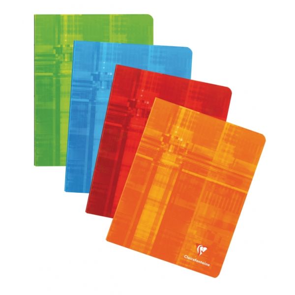 Clairefontaine Assorted Staplebound Notebook 6x8 French Ruled