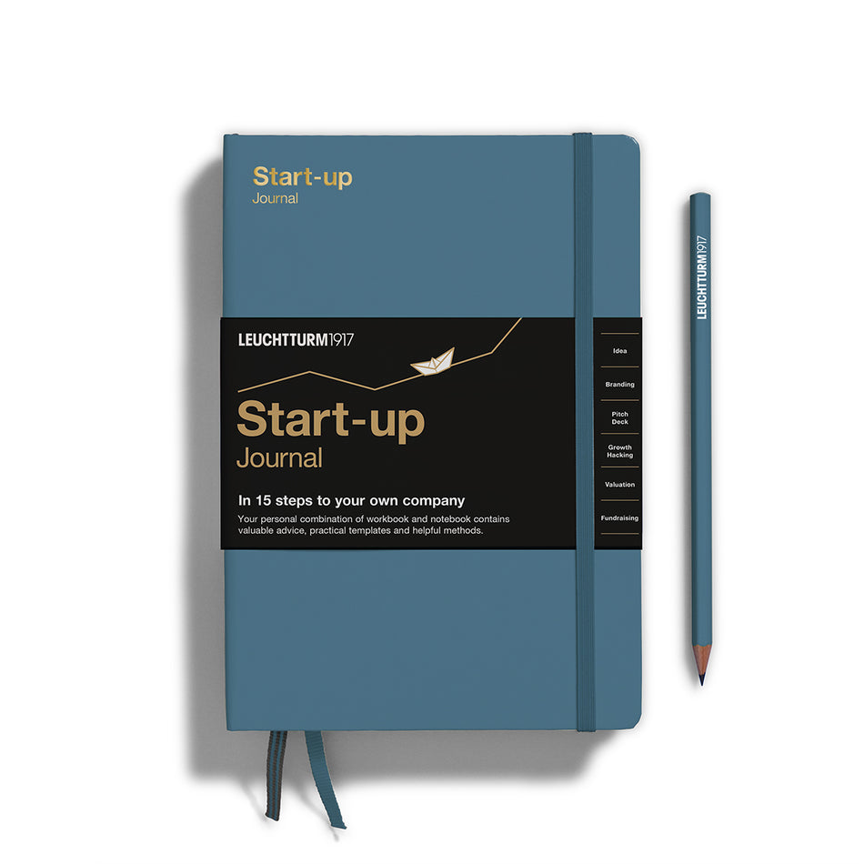 LEUCHTTURM1917 Start-up Journal - Stone Blue