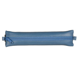 Clairefontaine Leather Pencil Case - Bleu