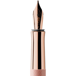 Graf Von Faber Castell Guilloche Fountain Pen - Rose Blush