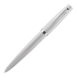 Diplomat Viper Ballpoint - Silver Guilloche