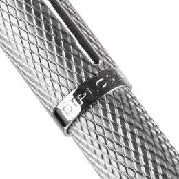 Diplomat Viper Ballpoint - Silver Guilloche