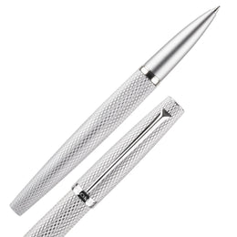 Diplomat Viper Rollerball - Silver Guilloche