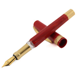 Visconti Opera Gold Red Fountain Pen - Fine