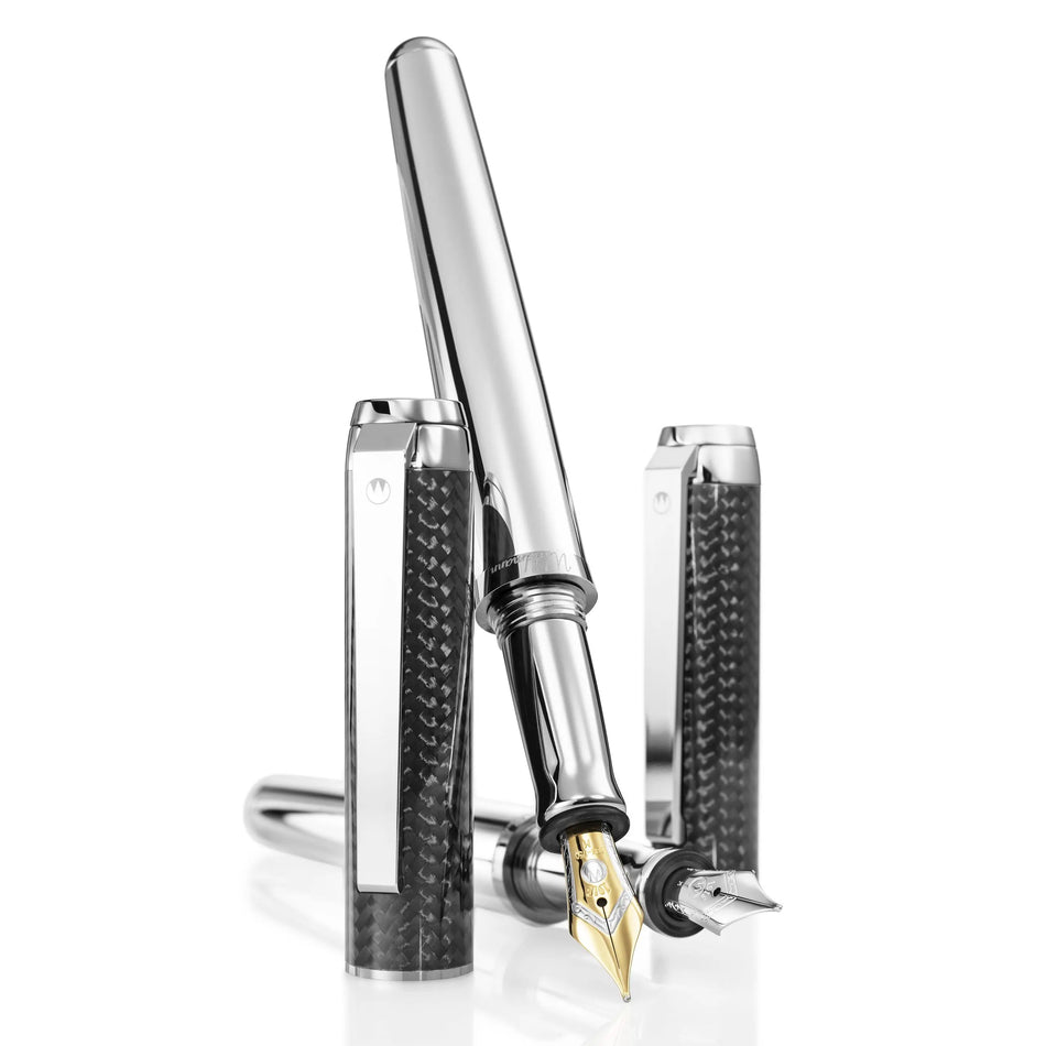 Waldmann Carbon Fiber 18k Fountain Pen (Limited Edition)