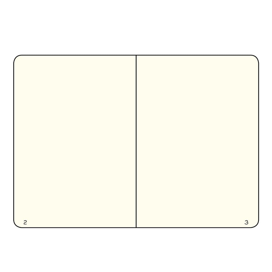 LEUCHTTURM1917 Notebook HC Paperback (B6+), Hardcover, 219p., Plain - Stone Blue