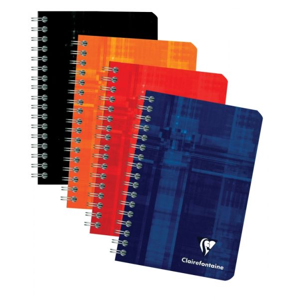 CLAIREFONTAINE SIDE WIRE 3X6 RULED