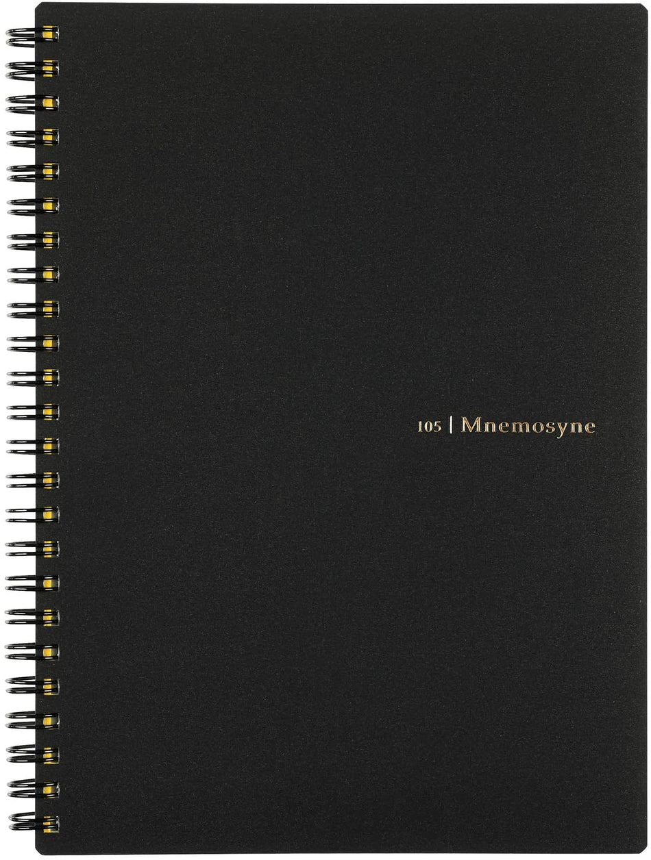 Mnemosyne Side Spiral Notebooks Dot Grid