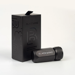 Blackwing One Step Long Point Pencil Sharpener - Black
