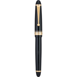 Pilot Custom 743 Fountain Pen - Black with Gold Trim