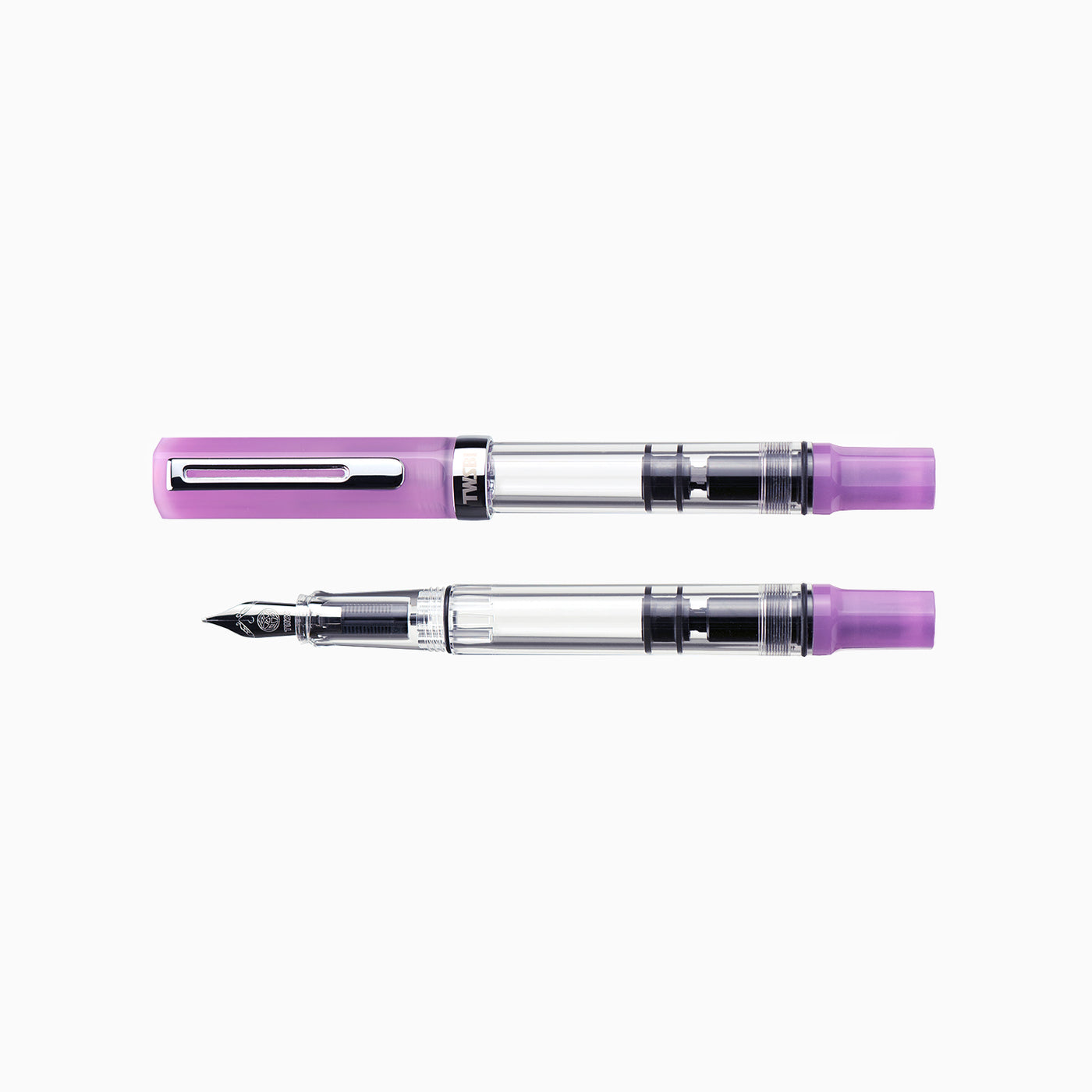 Twsbi ECO Fountain Pen - Glow Purple (d)