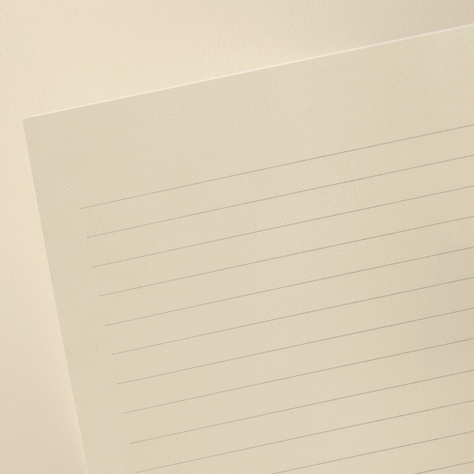 Crane Ruled Ecru Half Sheets