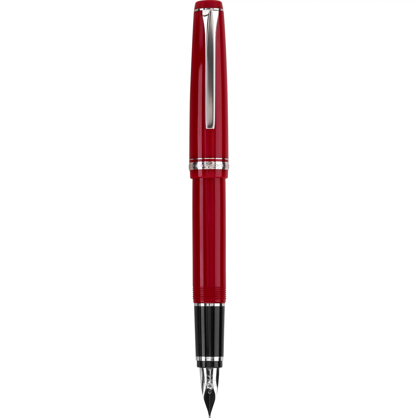 Pilot Falcon Fountain Pen - Red with Rhodium