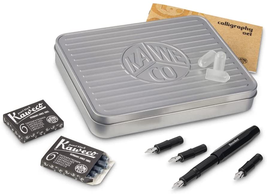 Kaweco Calligraphy Fountain Pen Set - Black