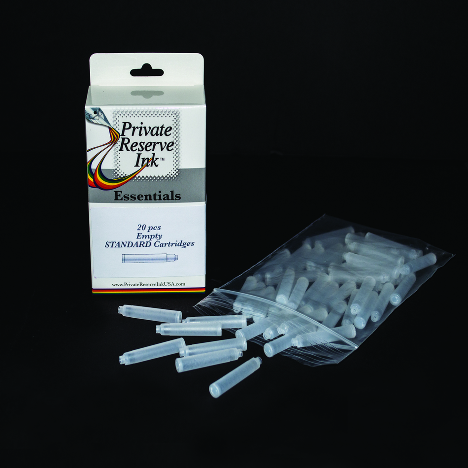 Private Reserve Ink Essentials - Empty International Standard Cartridges (20pcs)