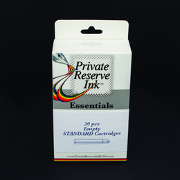 Private Reserve Ink Essentials - Empty International Standard Cartridges (20pcs)