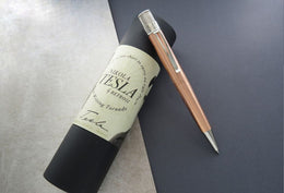 Retro 1951 Tornado Vintage Metalsmith Rollerball - Nikola Tesla