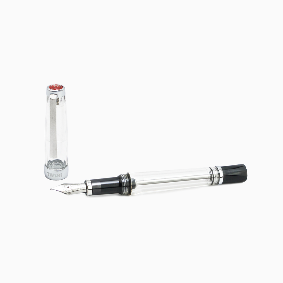 Twsbi Vac700r Fountain Pen - Clear