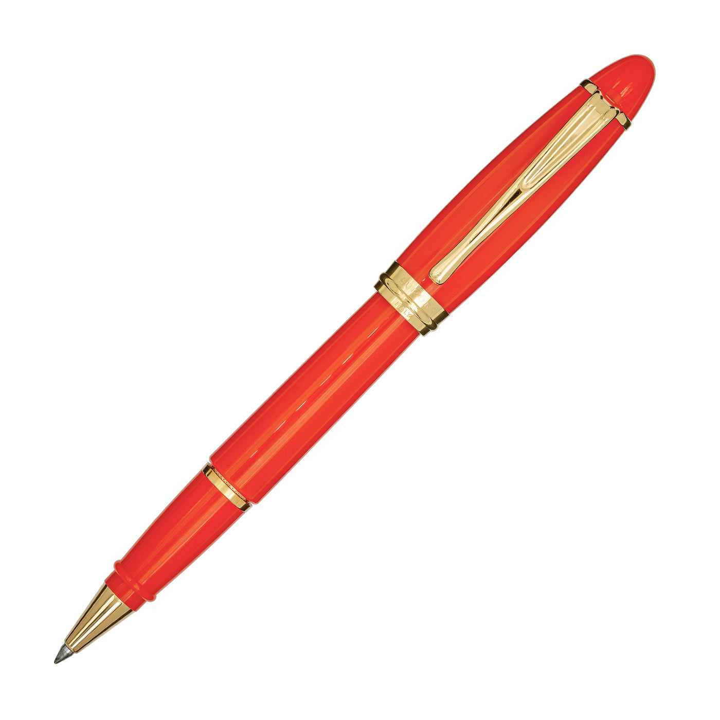 Aurora Ipsilon Resin Rollerball - Tangerine Orange