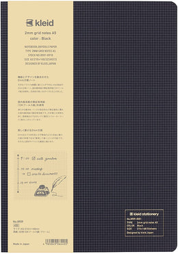 Kleid Stationery 2mm Grid Notebooks