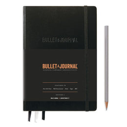 LEUCHTTURM1917 Bullet Journal 2nd Edition Medium (A5), 120g/m² paper, 206 p - Black