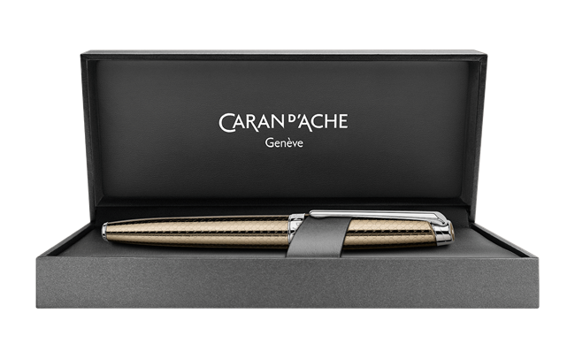 Caran d'Ache Léman Rollerball Pen - Caviar